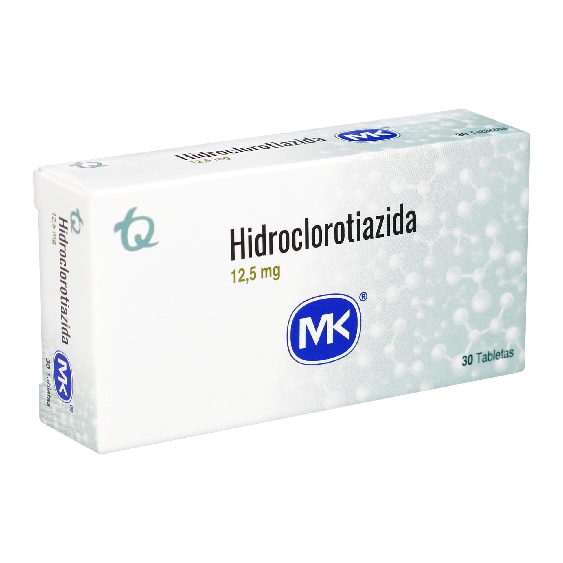 Hidroclorotiazida 12.5 mg 30 Tbs Mk