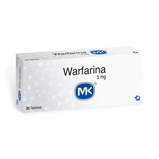 Warfarina 5 mg 30 Tbs Mk