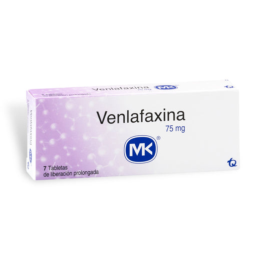 Venlafaxina 75 mg 7 Tbs Mk