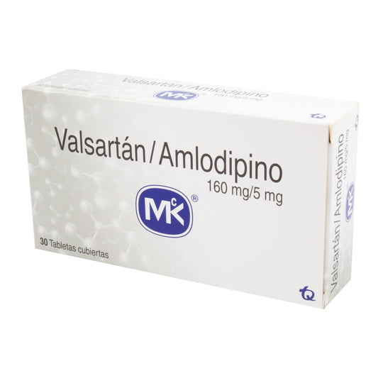 Valsartán Amlodipino.160/5MG 30tb.mk(p)55776