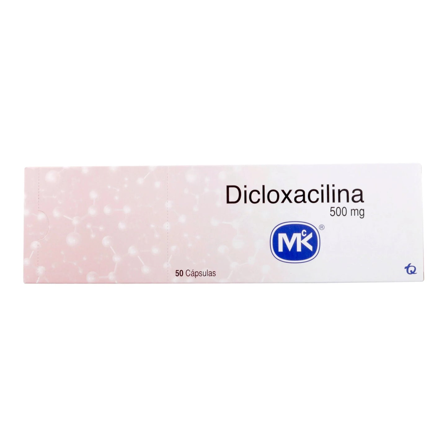 Dicloxacilina 500 mg 50 Cápsulas Mk
