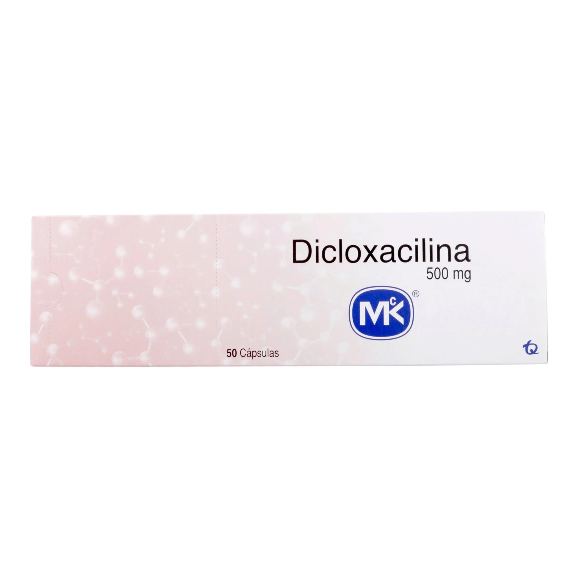Dicloxacilina 500 mg 50 Cápsulas Mk