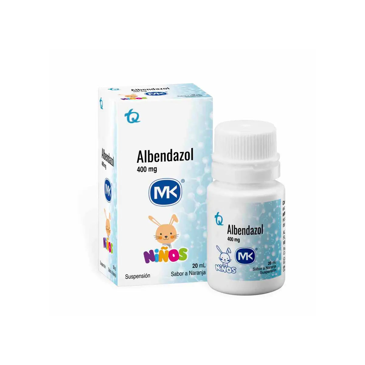 Albendazol Suspensión 20 ml Mk (2)