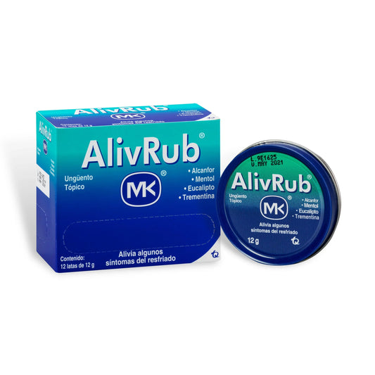 Alivrub Lata 12 gr 12 Unidad Mk