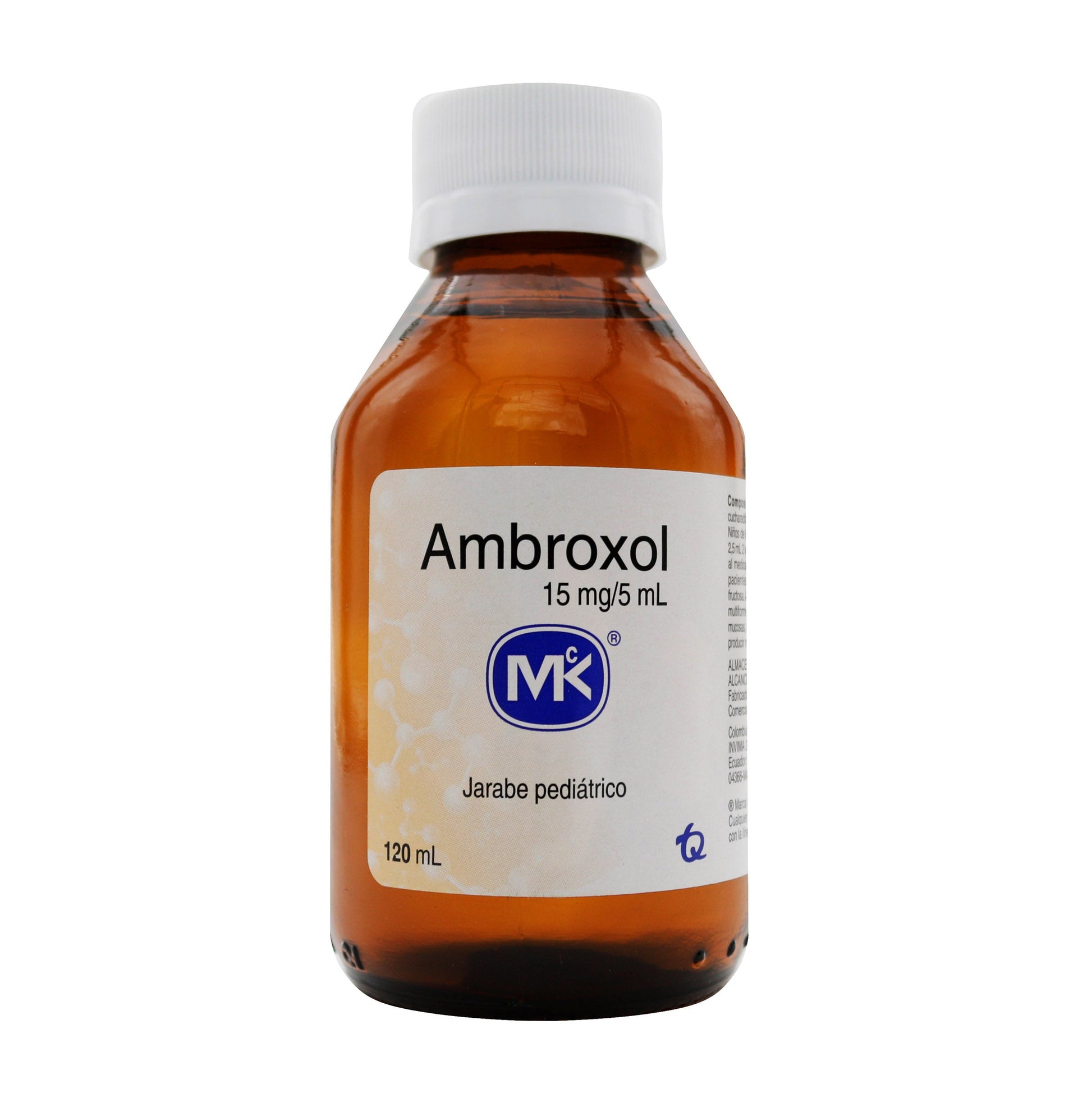 Ambroxol 15 mg Jarabe 120 ml Mk