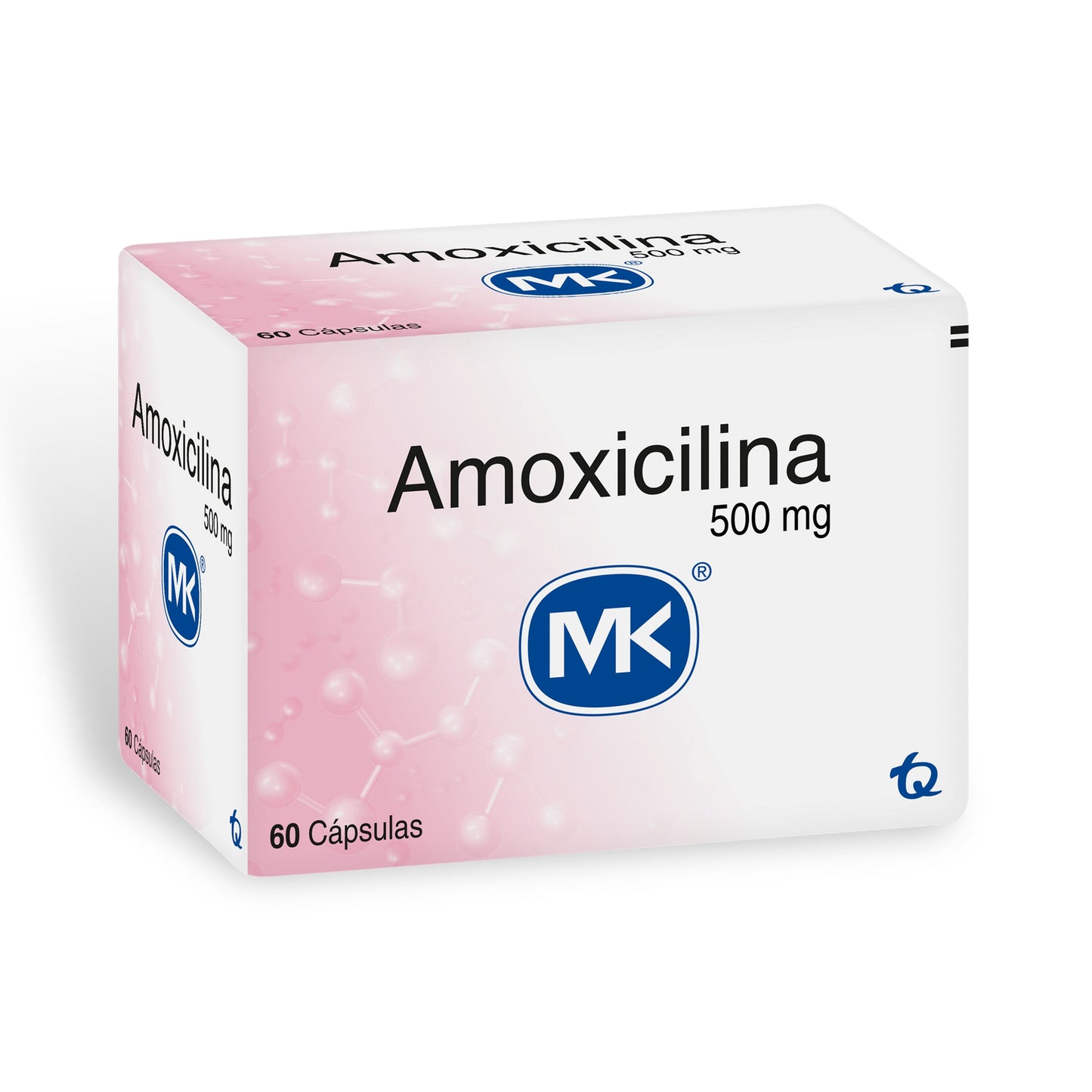 Amoxicilina 500 mg 60 Cápsulas Mk