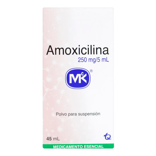 Amoxicilina 250 mg Suspensión 45 ml Mk
