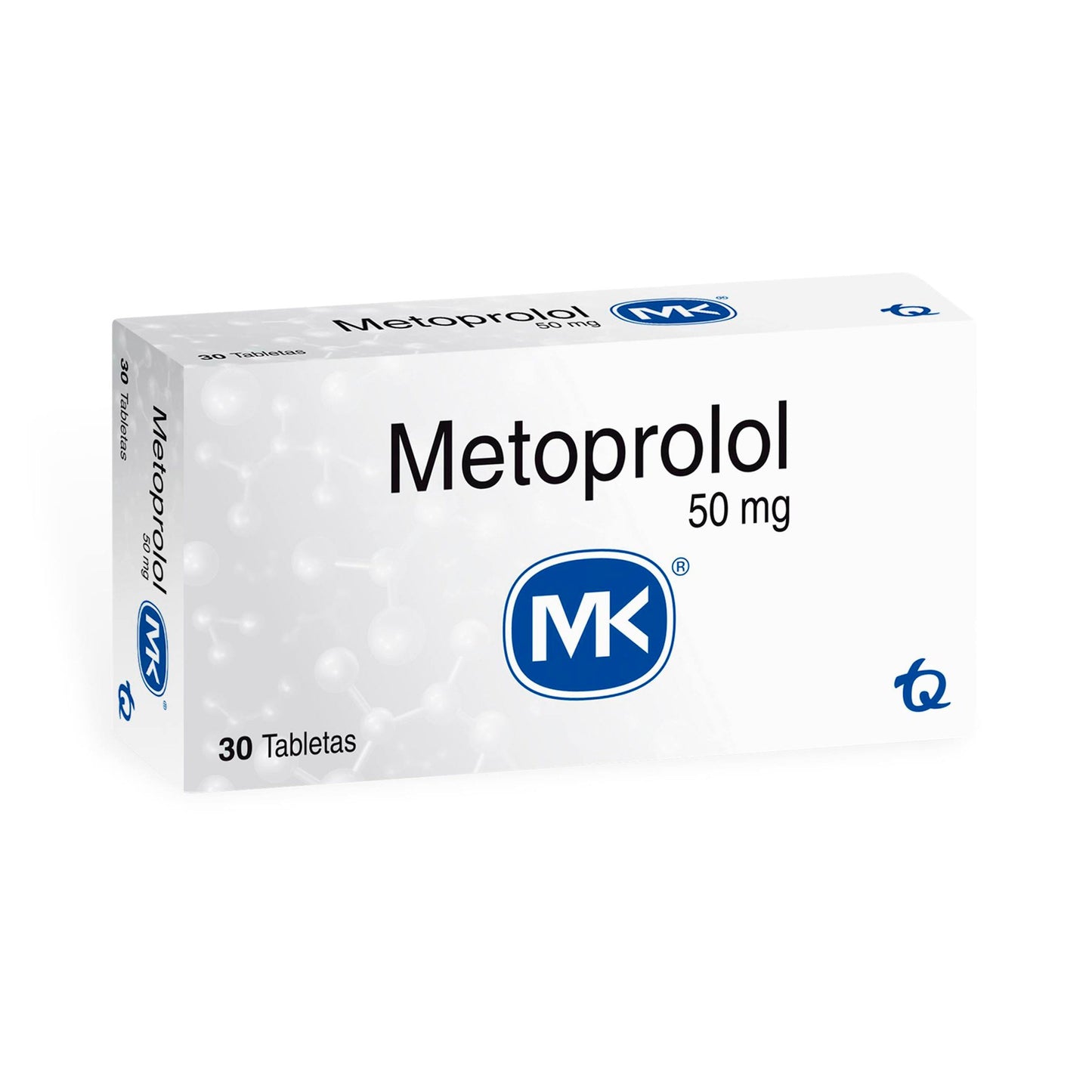 Metoprolol 50 mg 30 Tabletas Mk