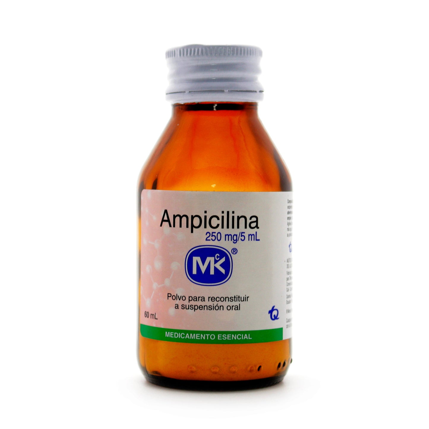 Ampicilina 250 mg Suspensión 60 ml Mk
