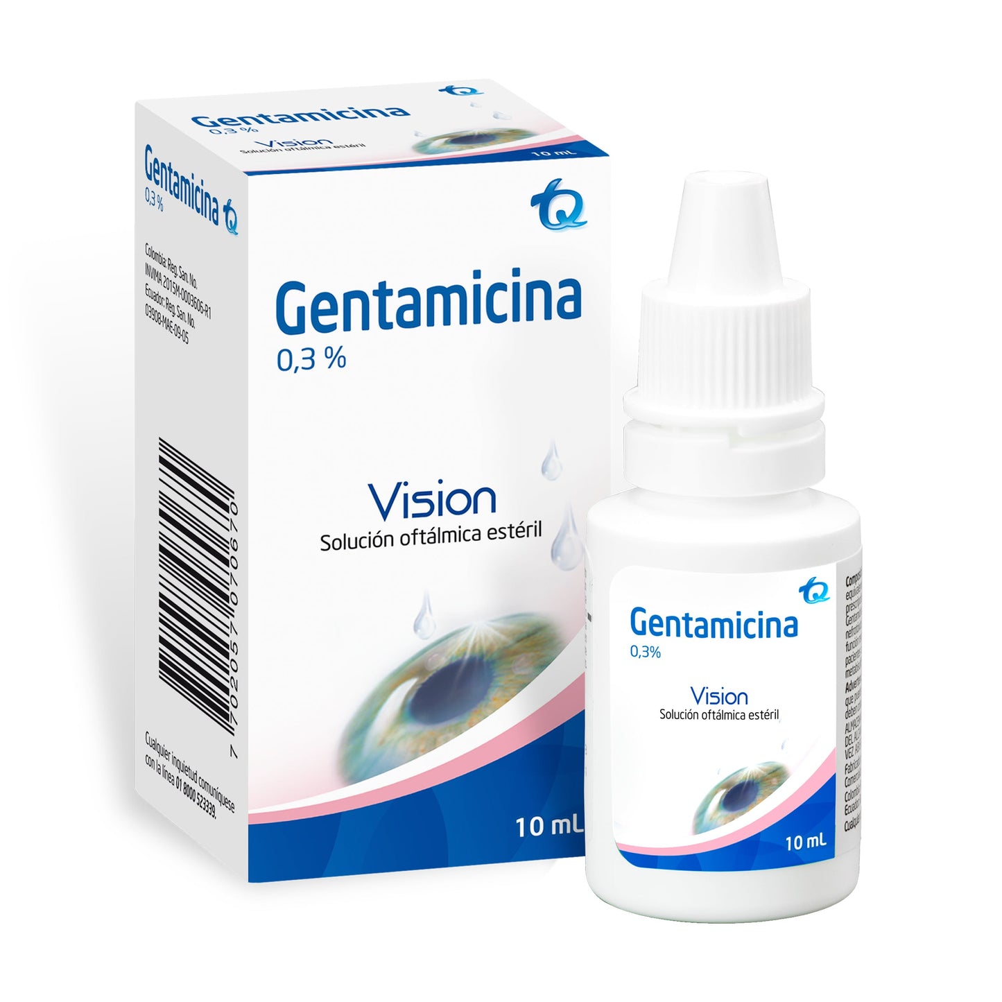 GenéricoTAMICINA 0.3% Oftálmico 10 ml Mk
