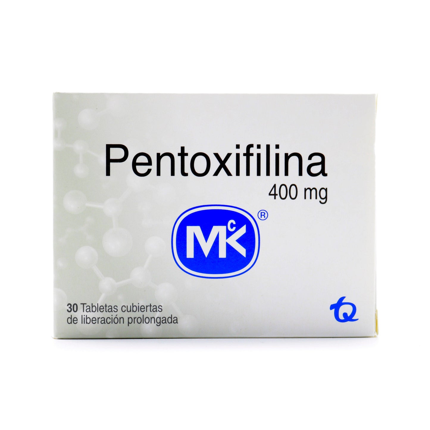 Pentoxifilina Lp 400 mg 30 Tabletas Mk
