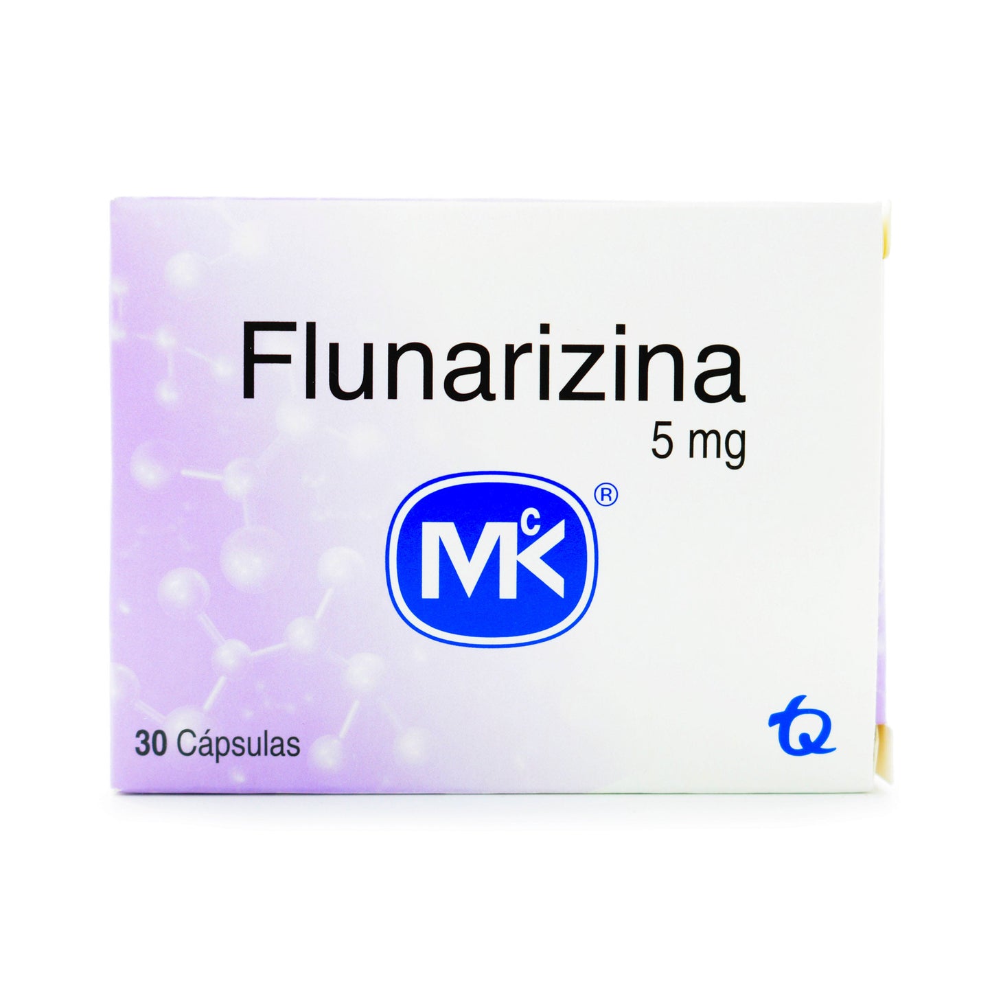 Flunarizina 5 mg 30 Cápsulas Mk