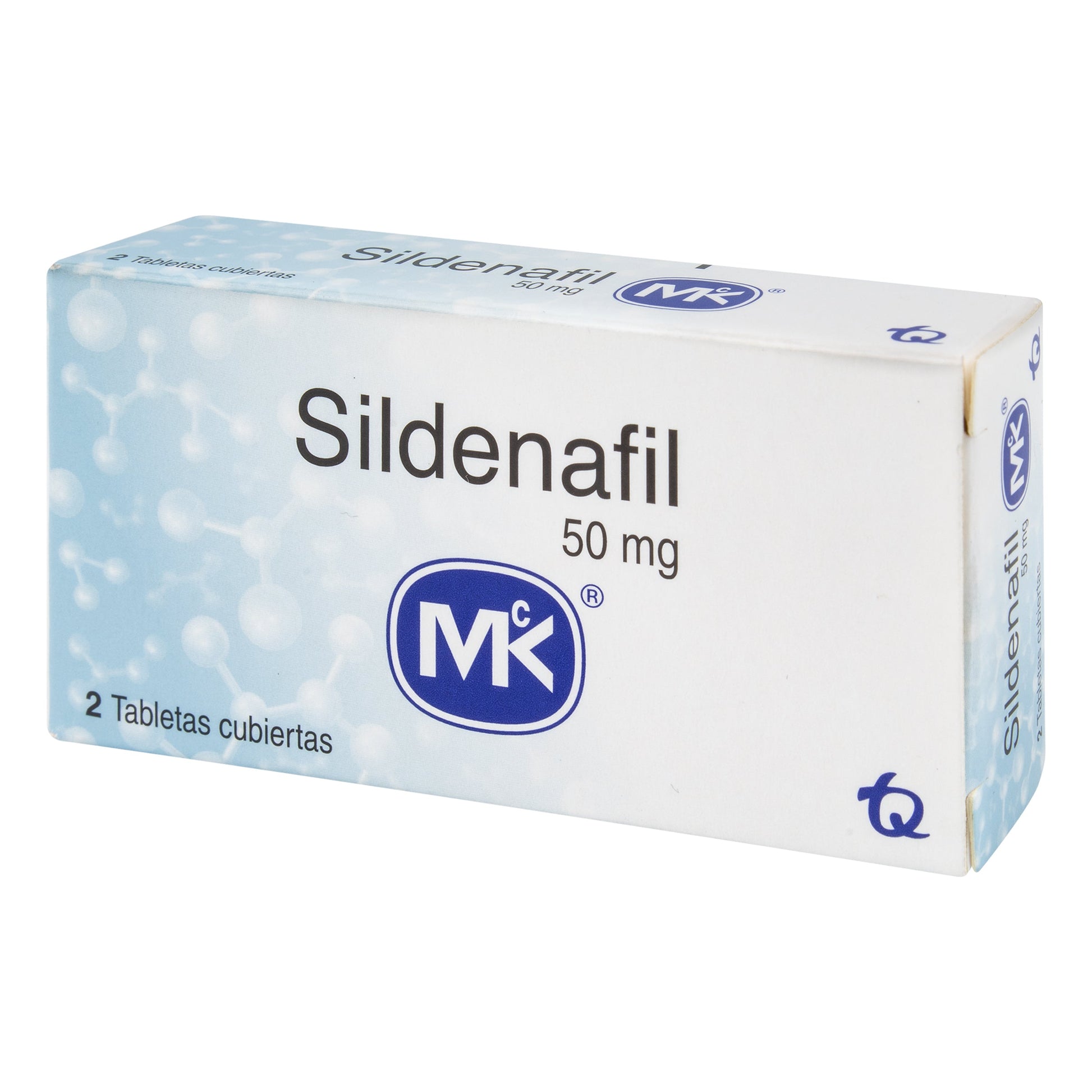 Sildenafil 50 mg 2 Tabletas Mk