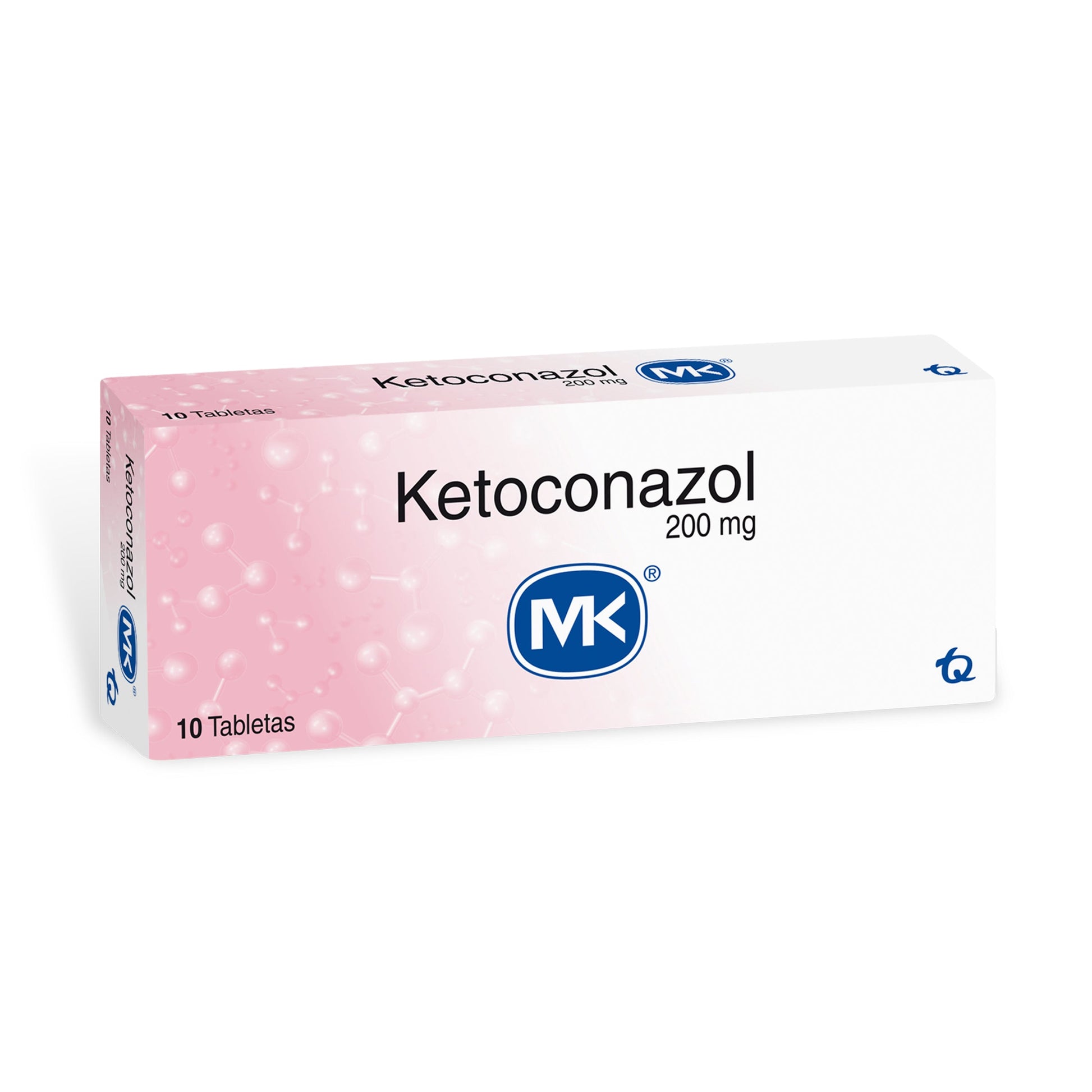 Ketoconazol 200 mg 10 Tabletas Mk