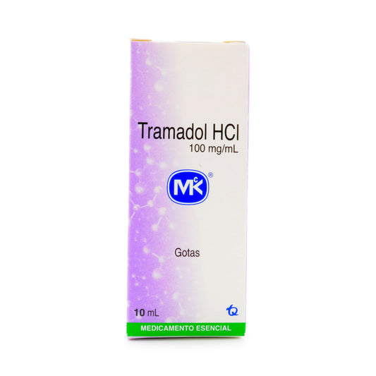 Tramadol 100 mg Gotas 10 ml Mk