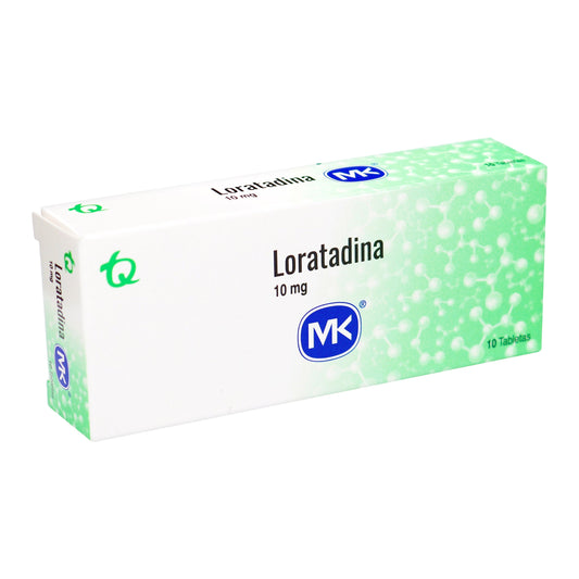 Loratadina 10 mg 10 Tabletas Mk