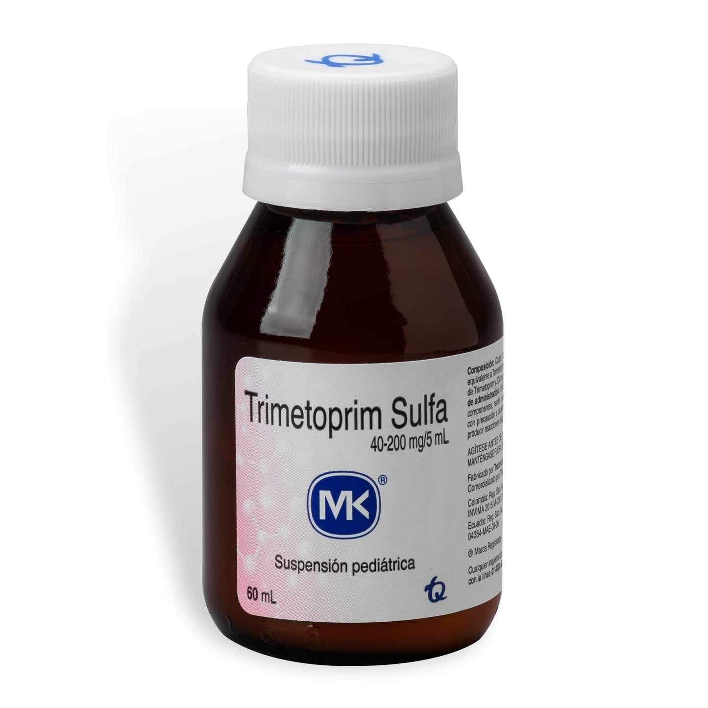 Trimetoprim Sulfametoxazol 40-200 Suspensión.60 ml Mk