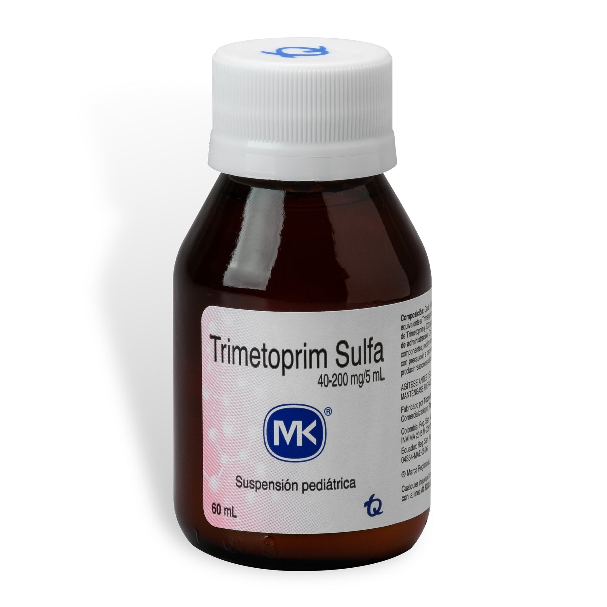 Trimetoprim Sulfametoxazol 40-200 Suspensión.60 ml Mk