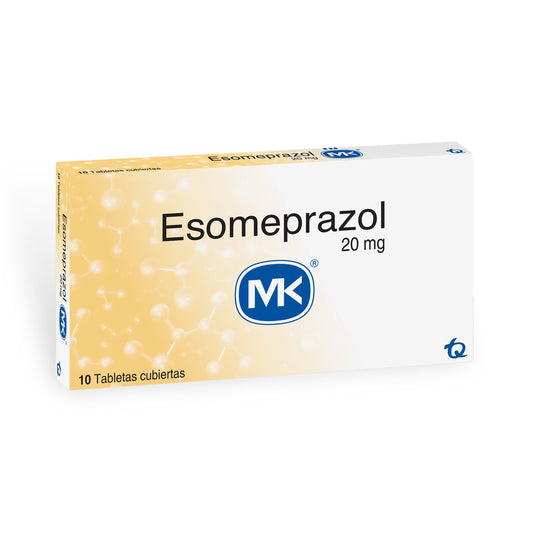 Esomeprazol 20 mg 10 Tabletas Mk