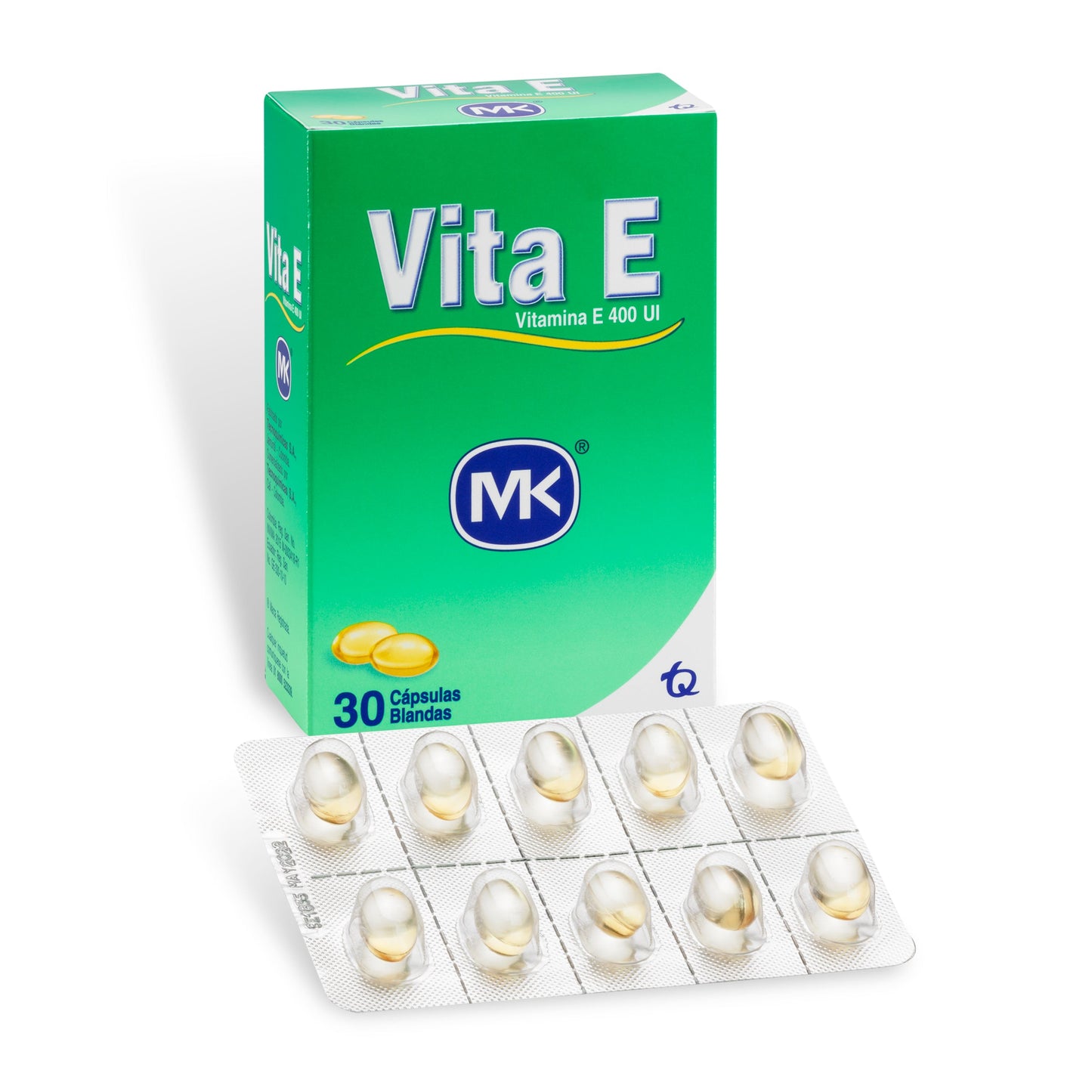 Vitamina E 400 UII.3 Blíster 10cap.mk