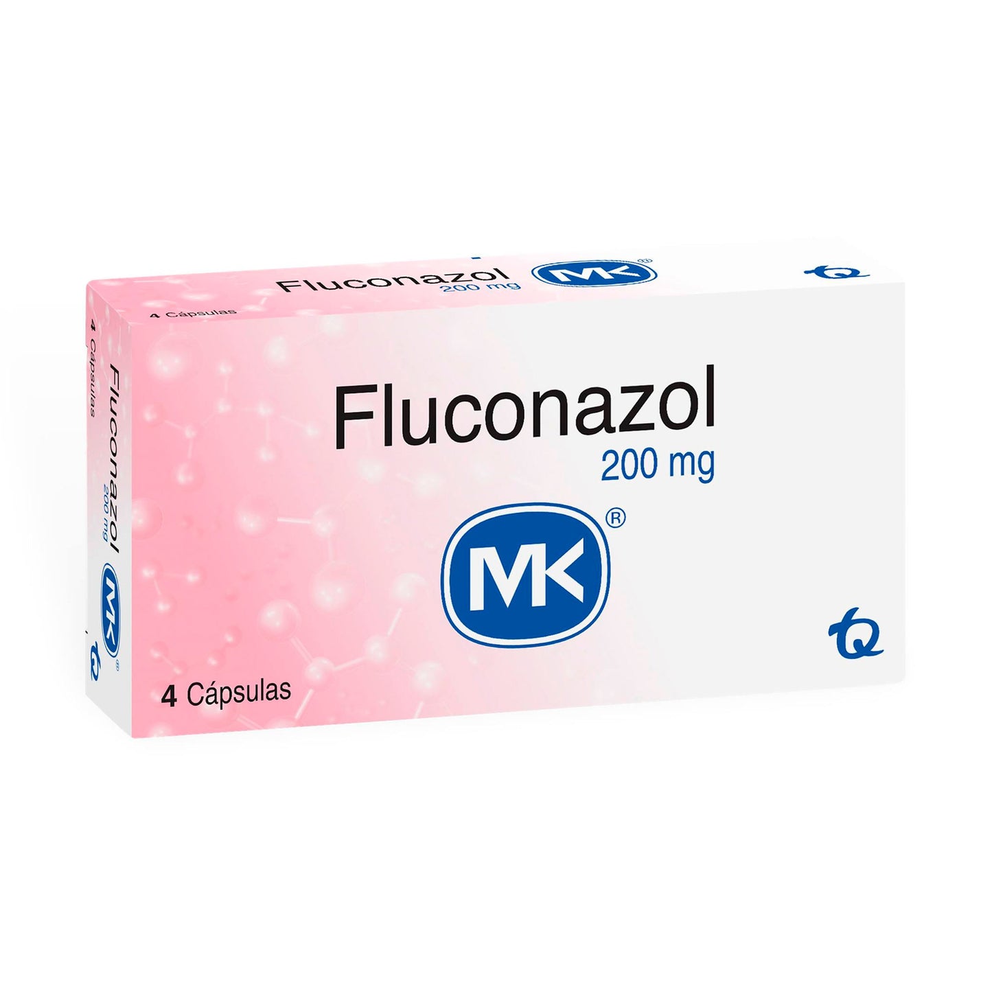 Fluconazol 200 mg 4 Cápsulas Mk