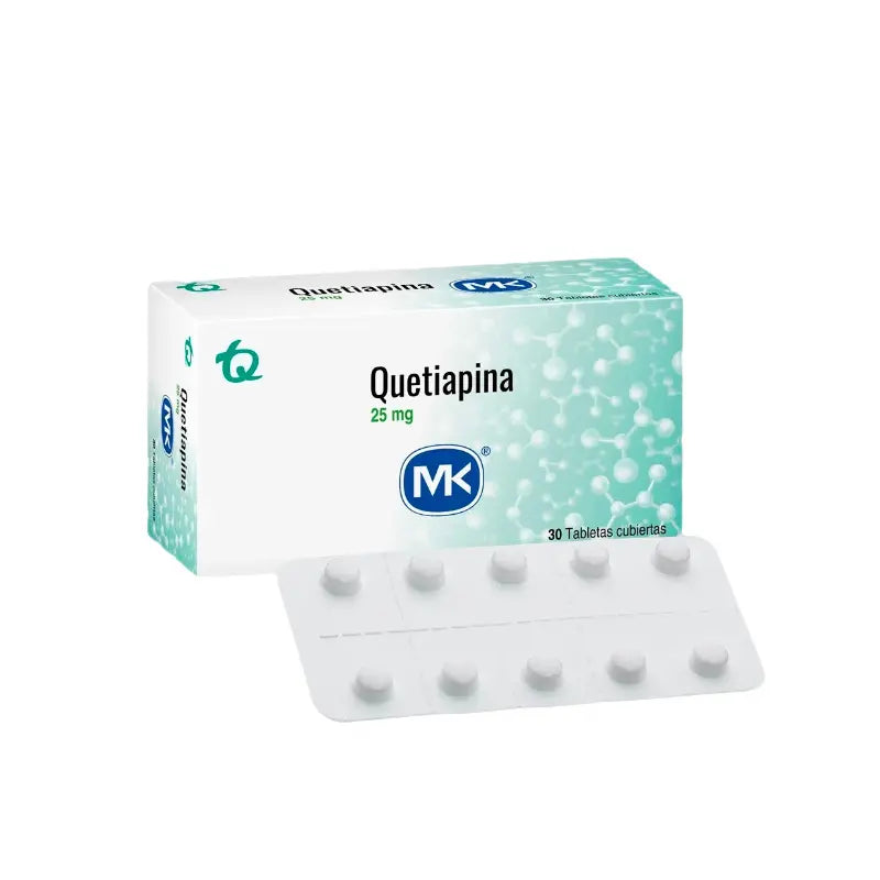 Quetiapina 25 mg 30 Tbs Mk (p)15532