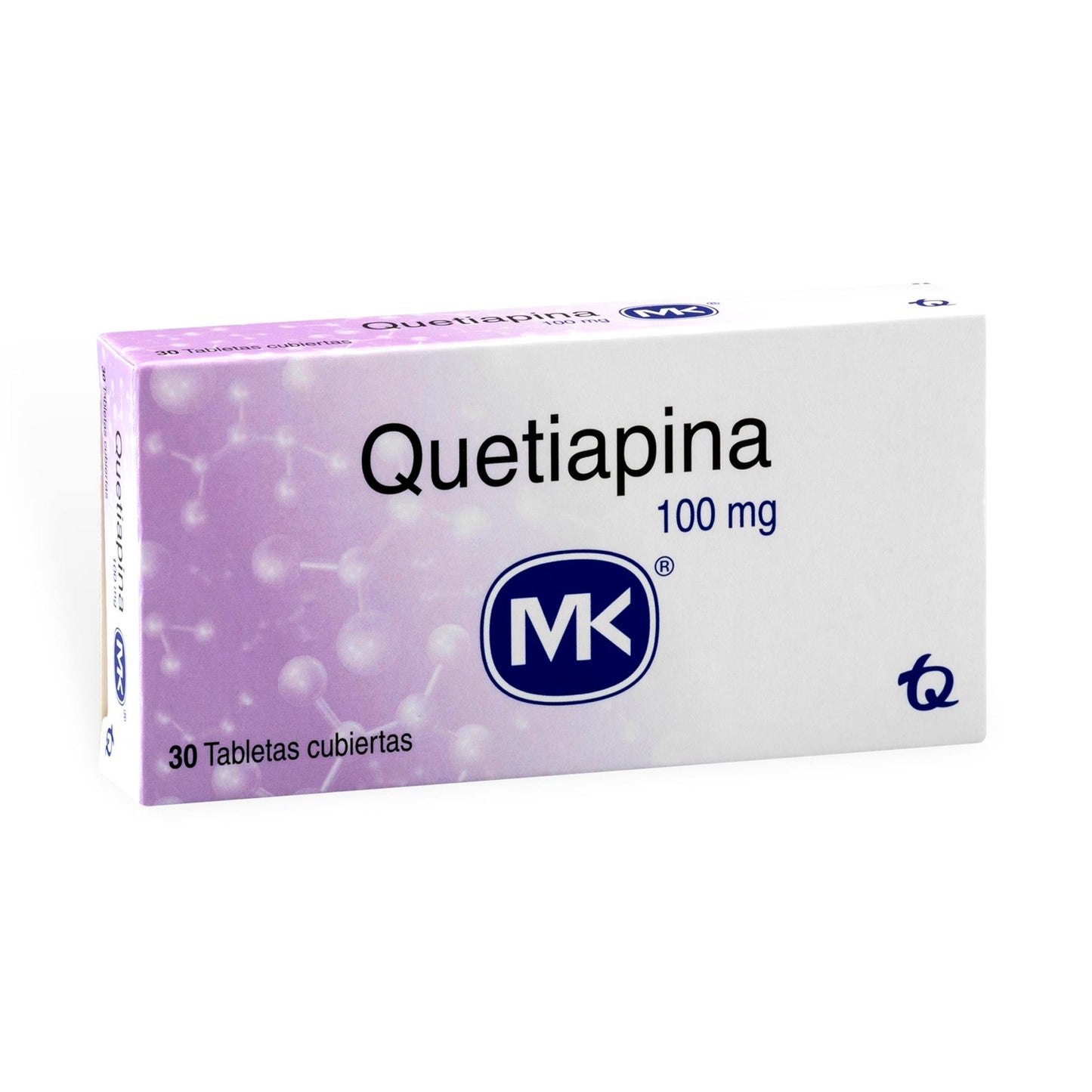 Quetiapina 100 mg 30 Tbs Mk(p)43654