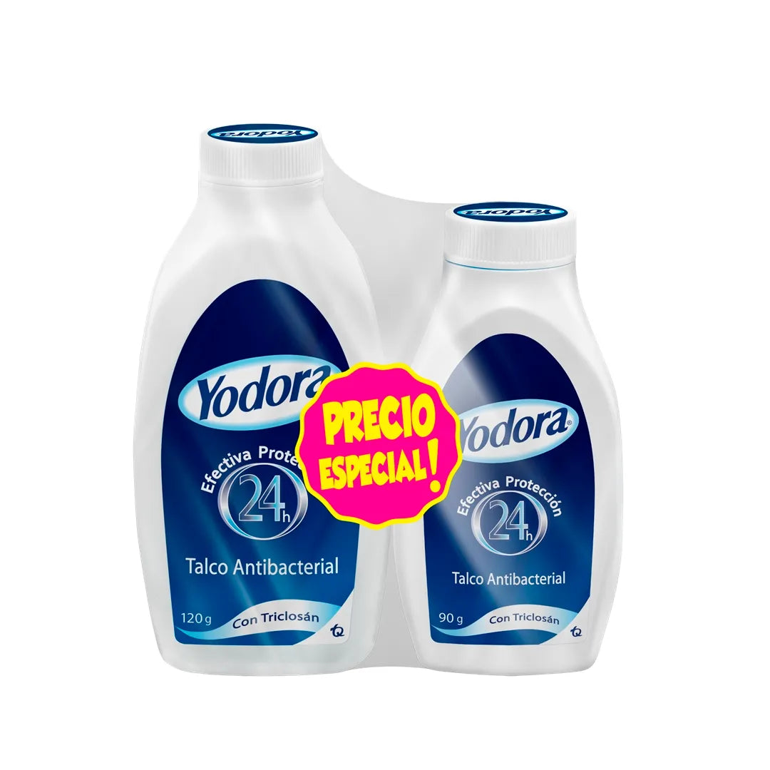 Yodora Talco 120+90 gr