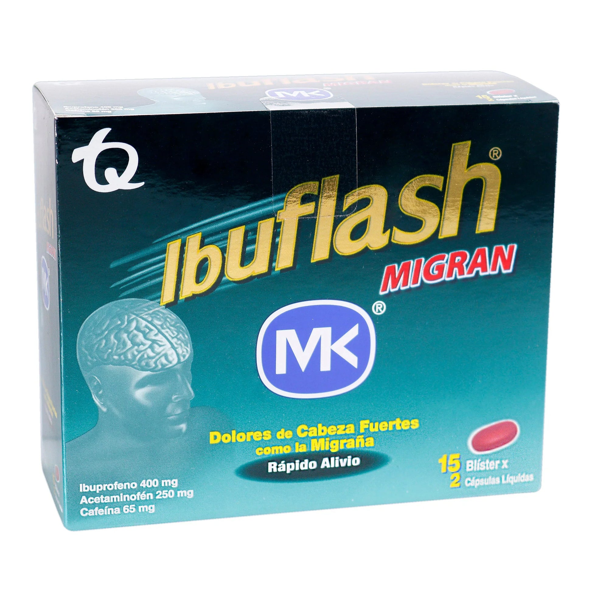Ibuflash Migran 30 Cápsulas