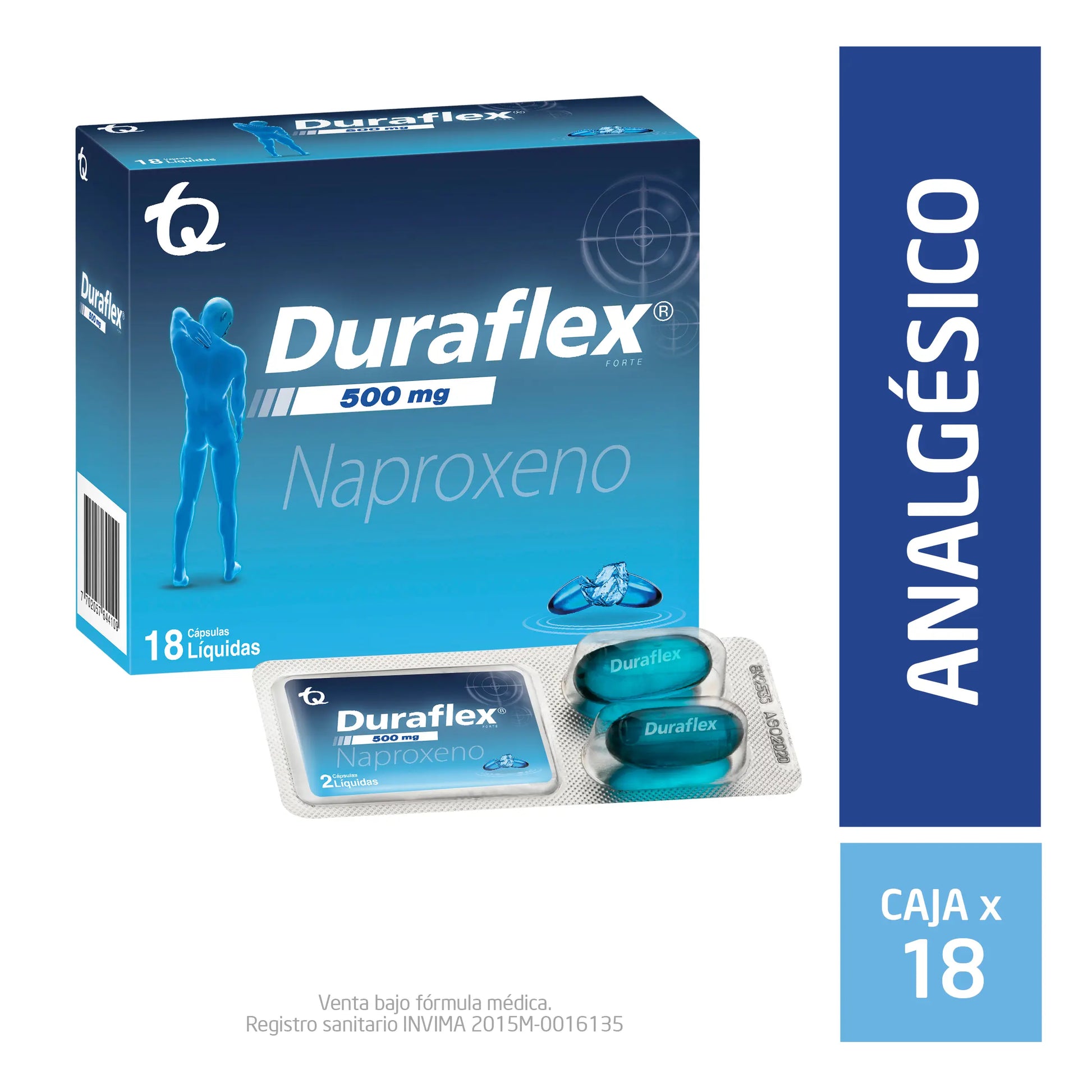 Durafex Forte 18 Cápsulas Mk