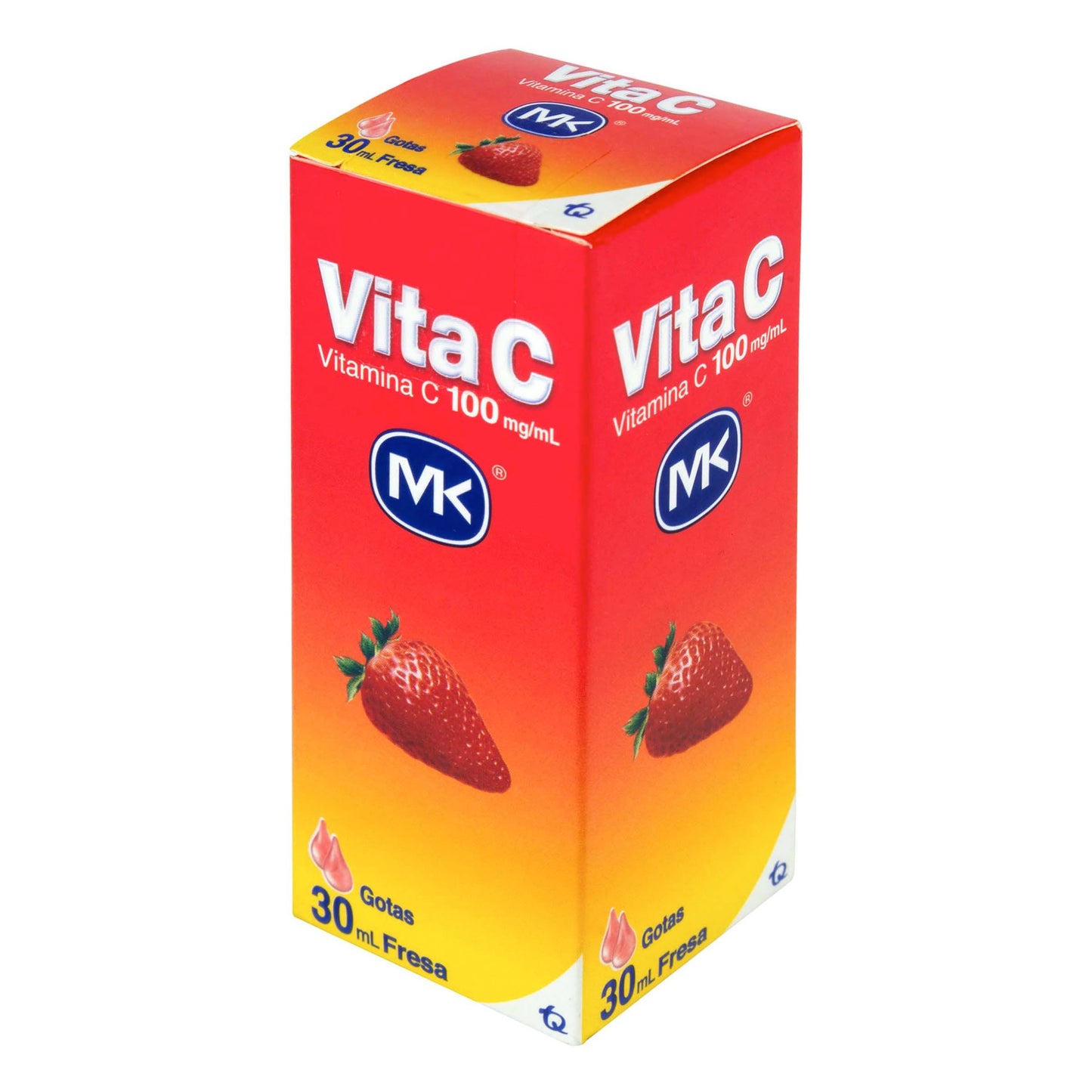 Vitamina VitA C Gotas 100 mg Fre 30ml Mk