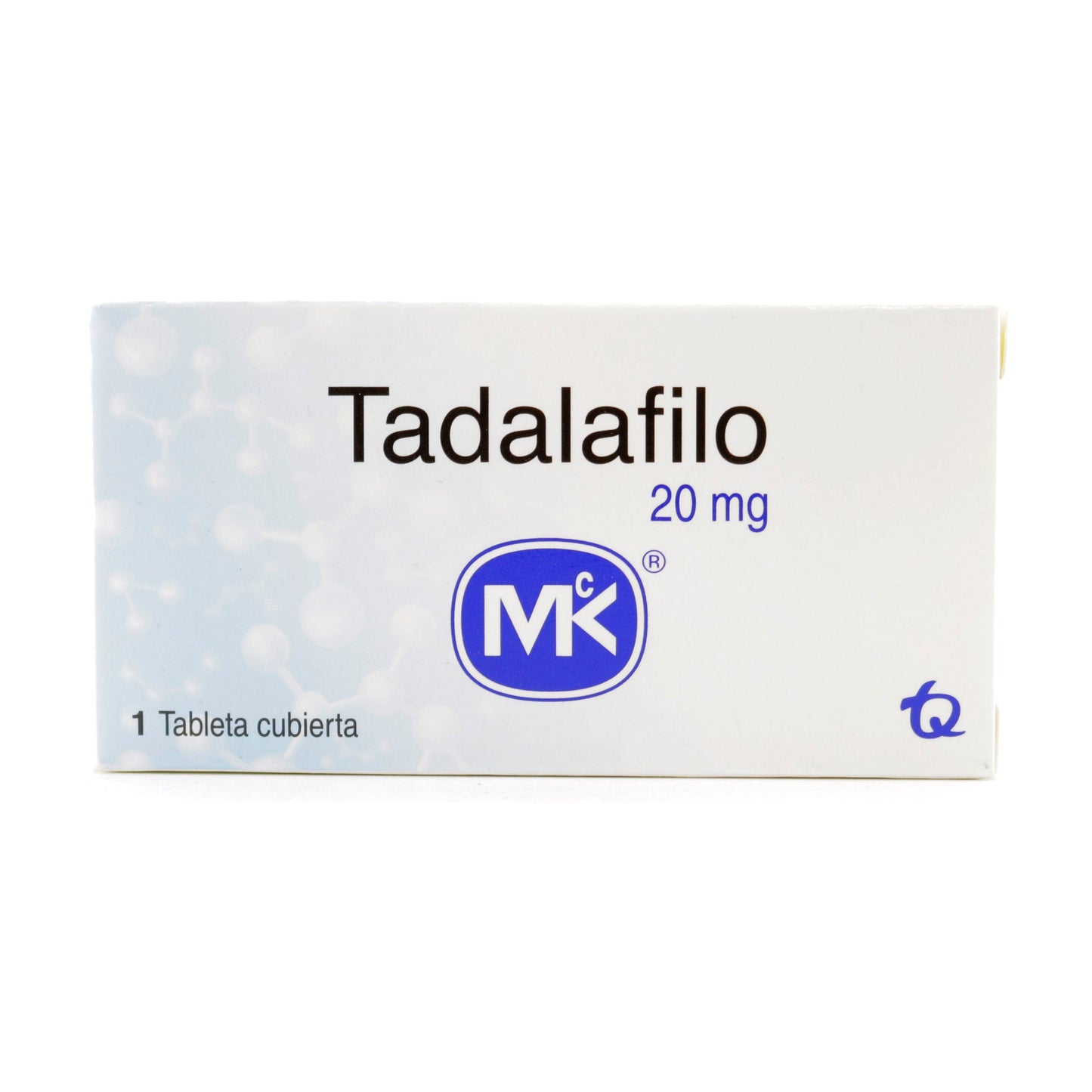 Tadalafilo 20 mg 1 Tableta Mk