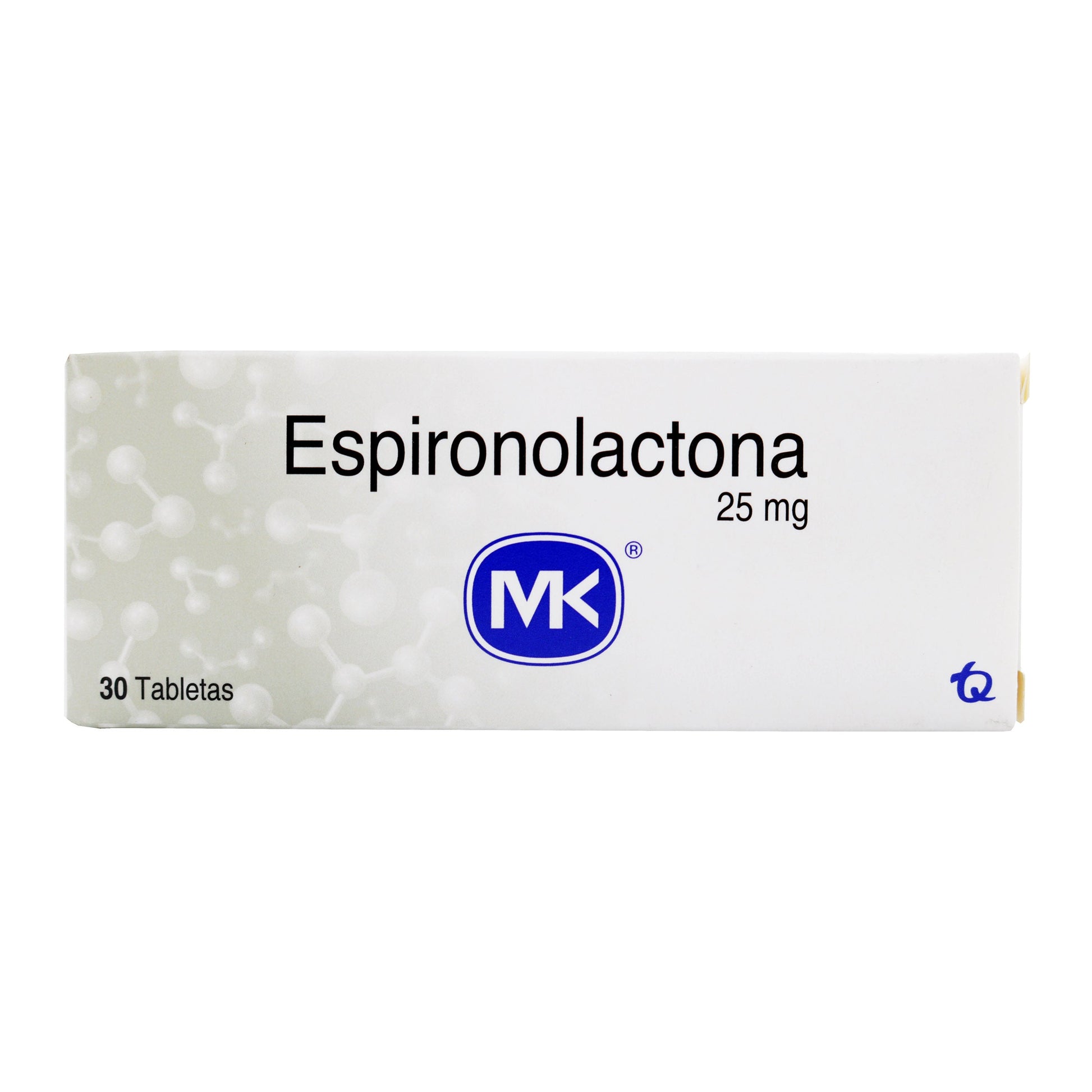 Espironolactona 25 mg 30 Tabletas Mk