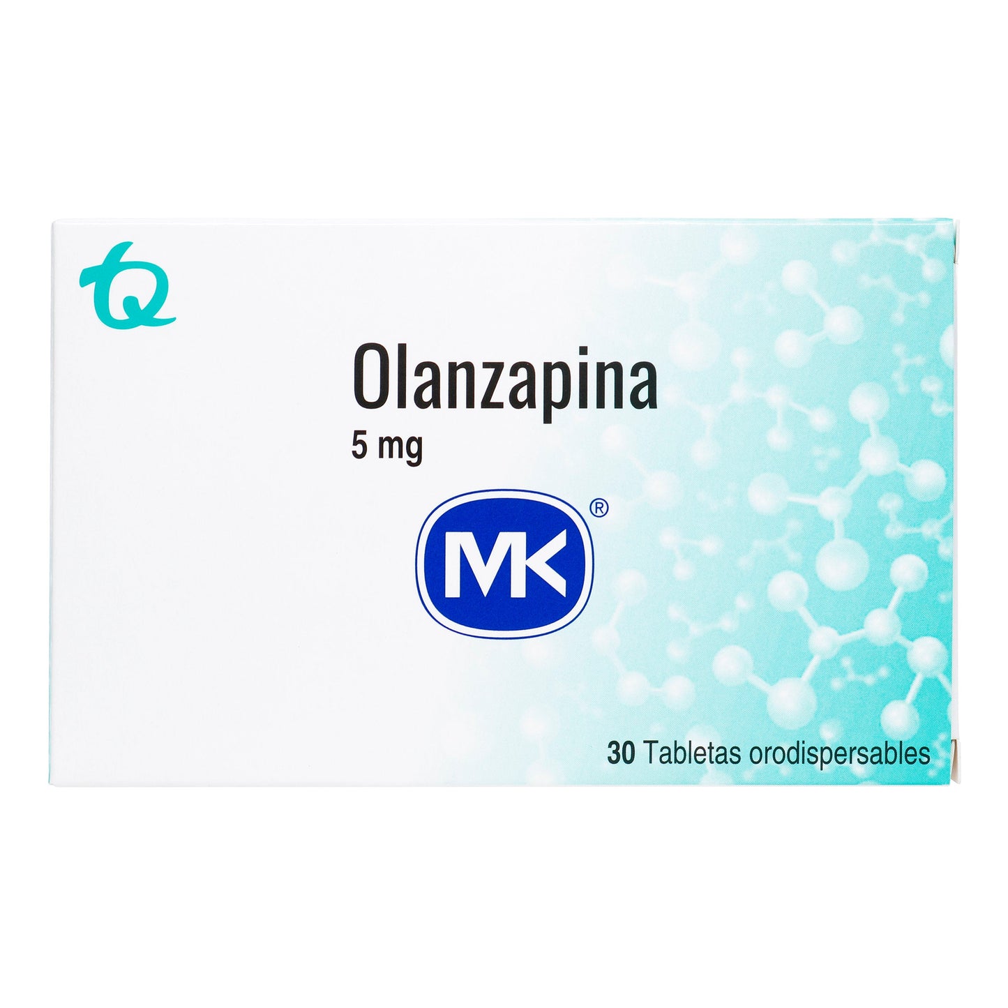 Olanzapina 5 mg 30 Tabletas Mk (m)59703