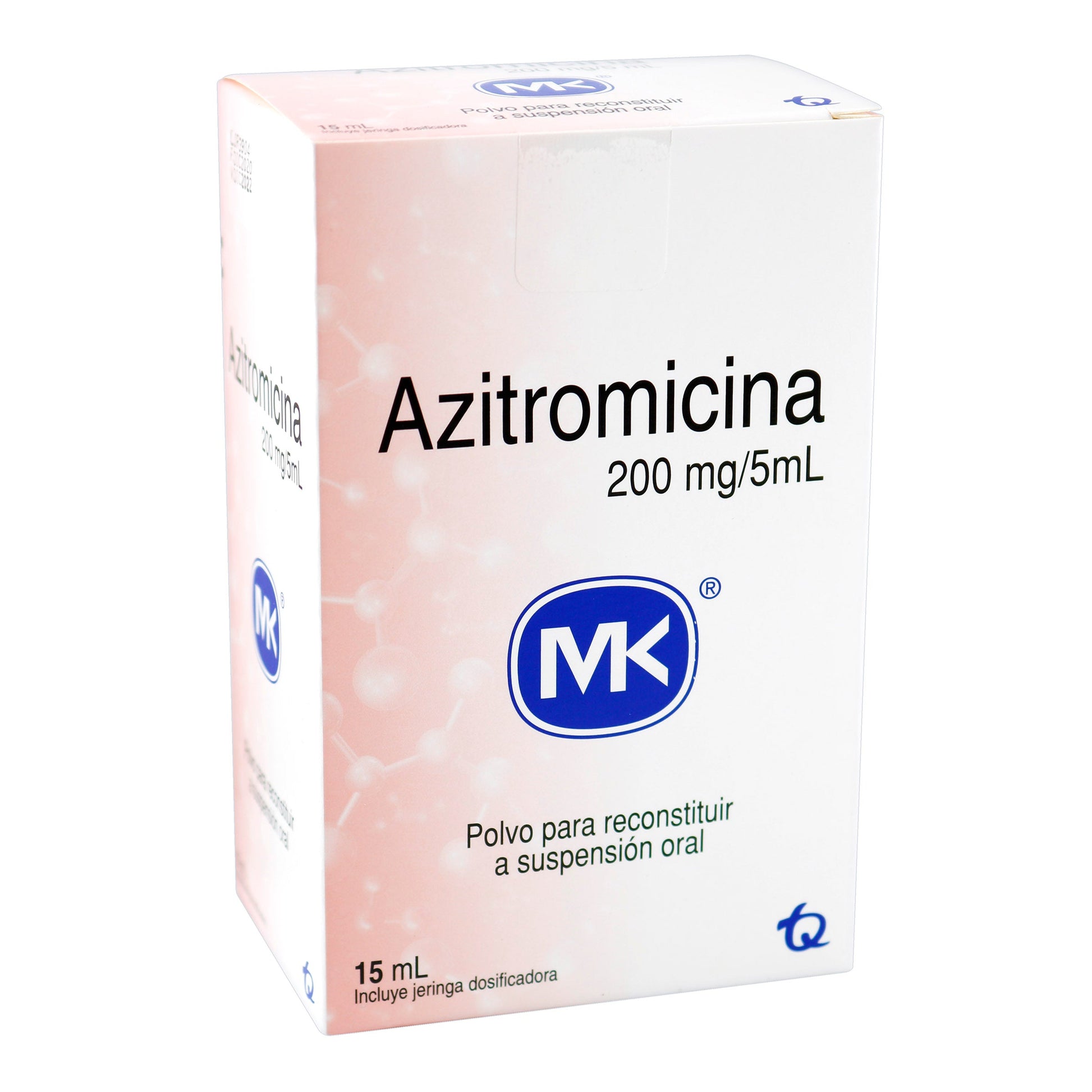 Azitromicina 200 mg/5ML Suspensión