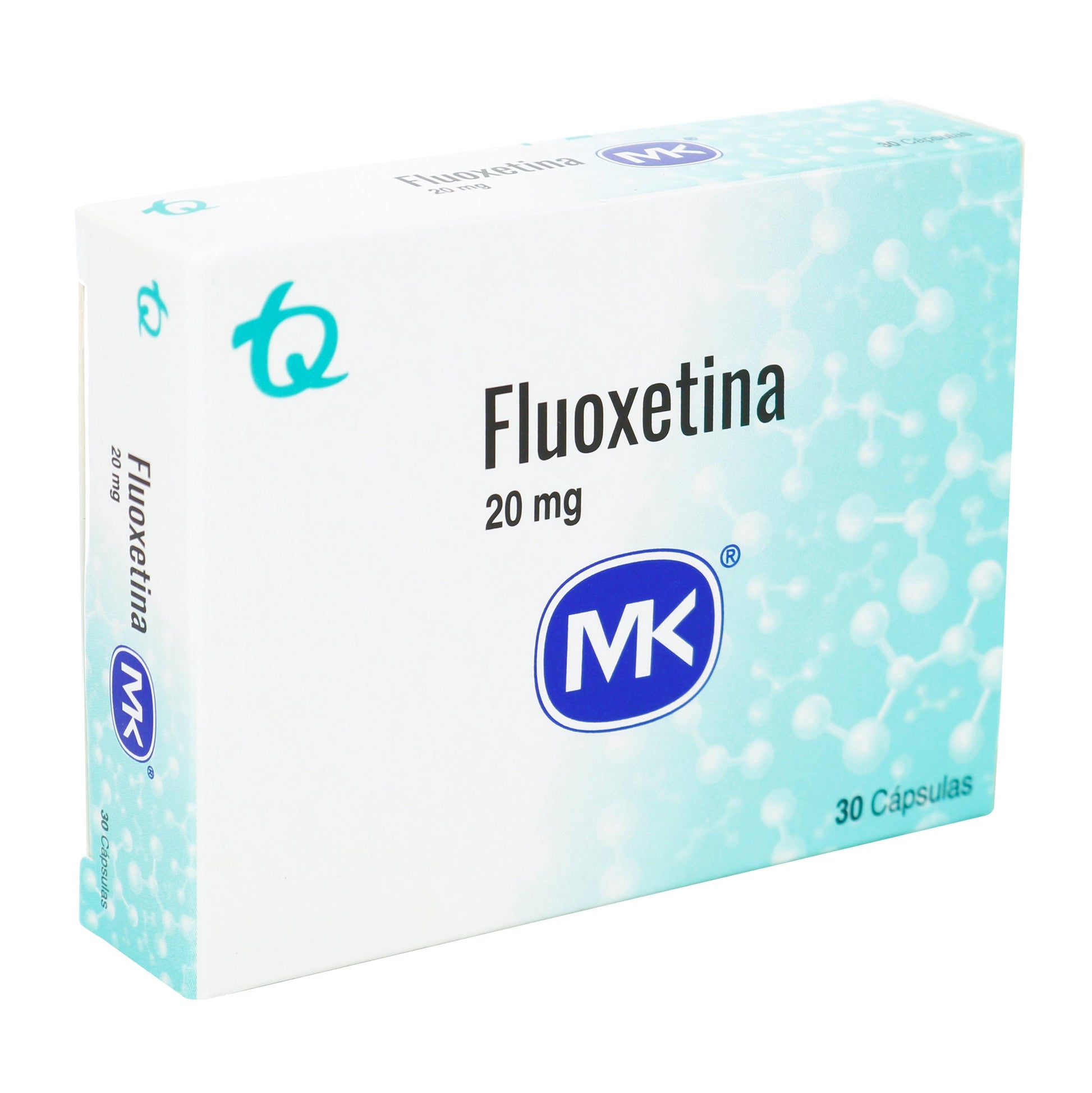 Fluoxetina 20 mg 30 Cápsulas Mk