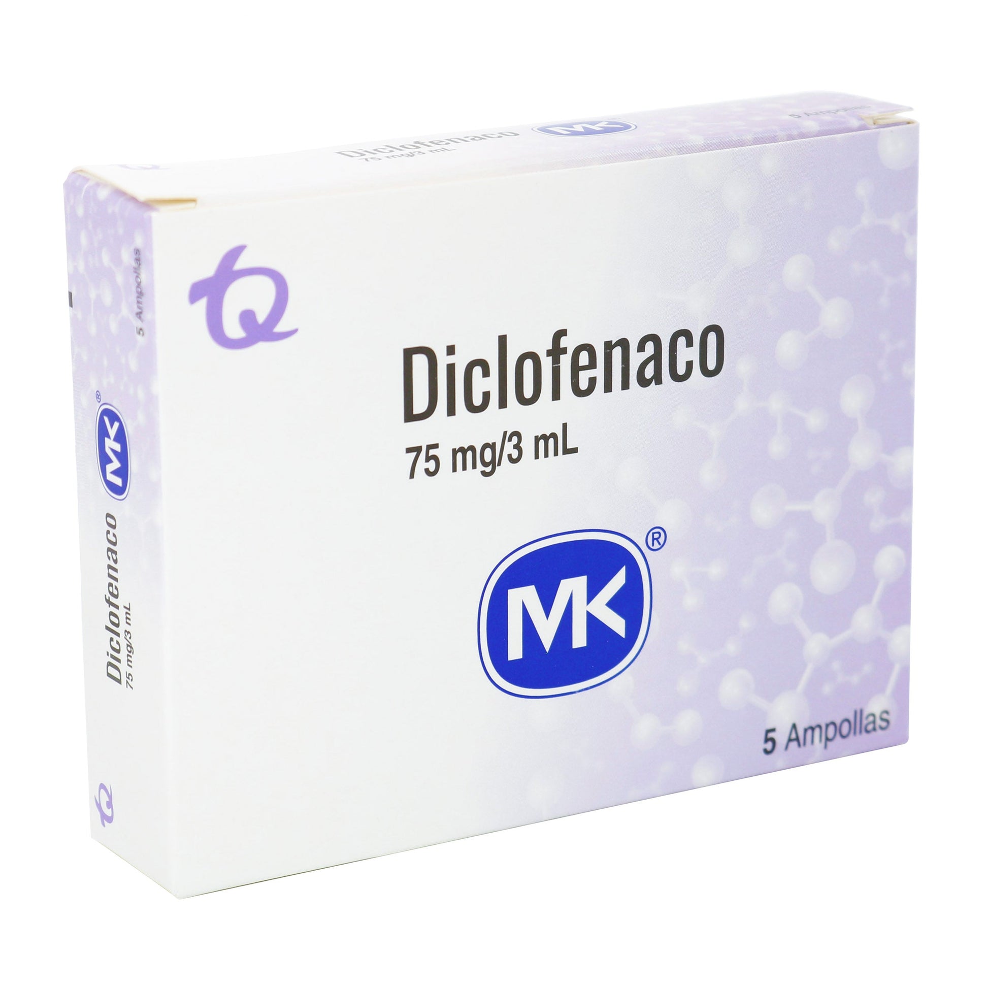 Diclofenaco 75 mg X 3 ml Caja X 5 Uds