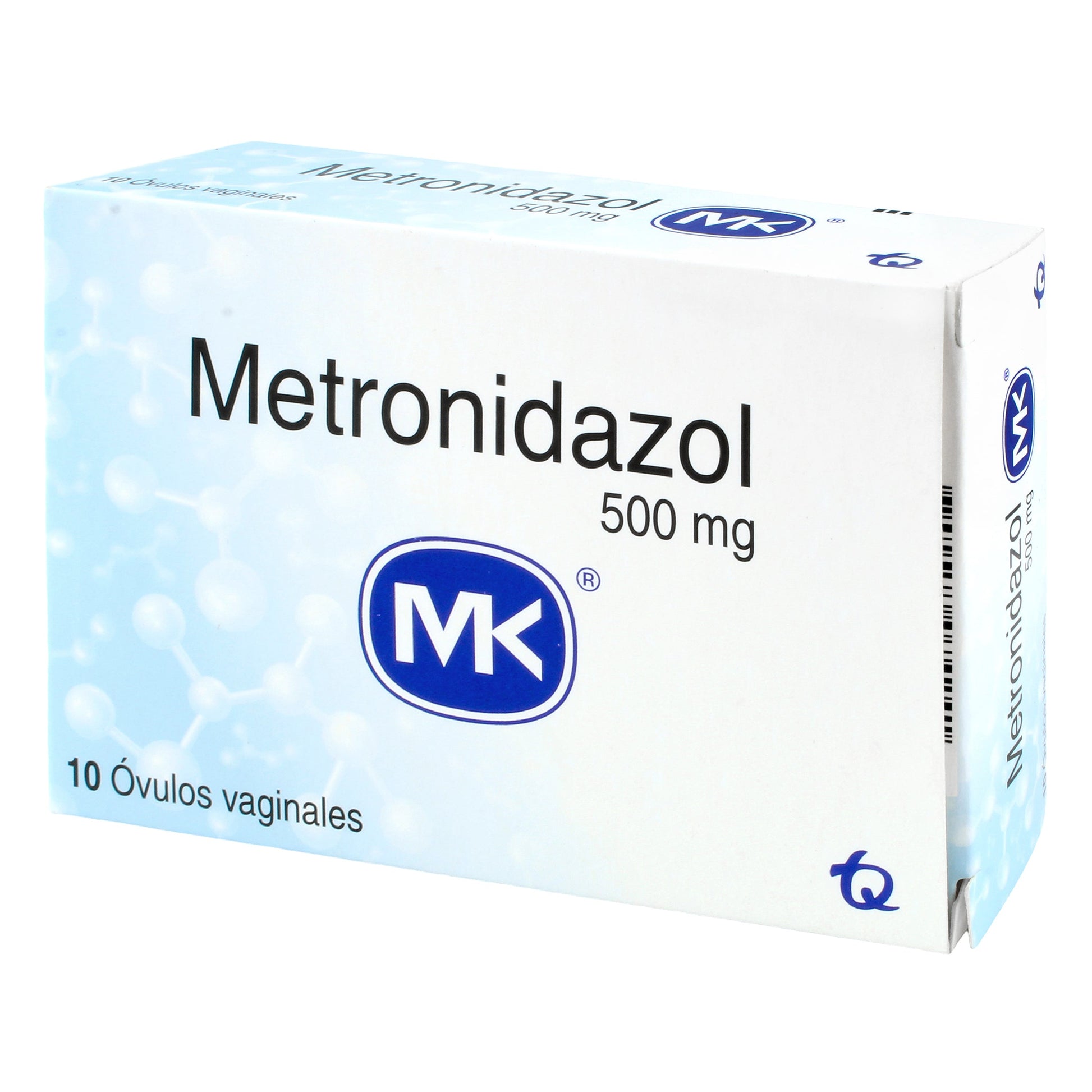 Metronidazol 500 mg 10 Óvulos Mk