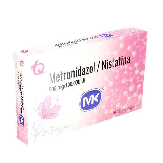 Metronidazol /nistatina Óvulos 10