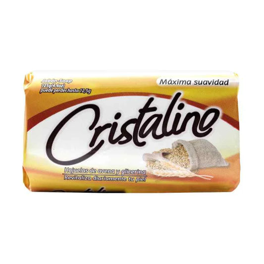 Jabón Cristalino Avena 125 Gramos