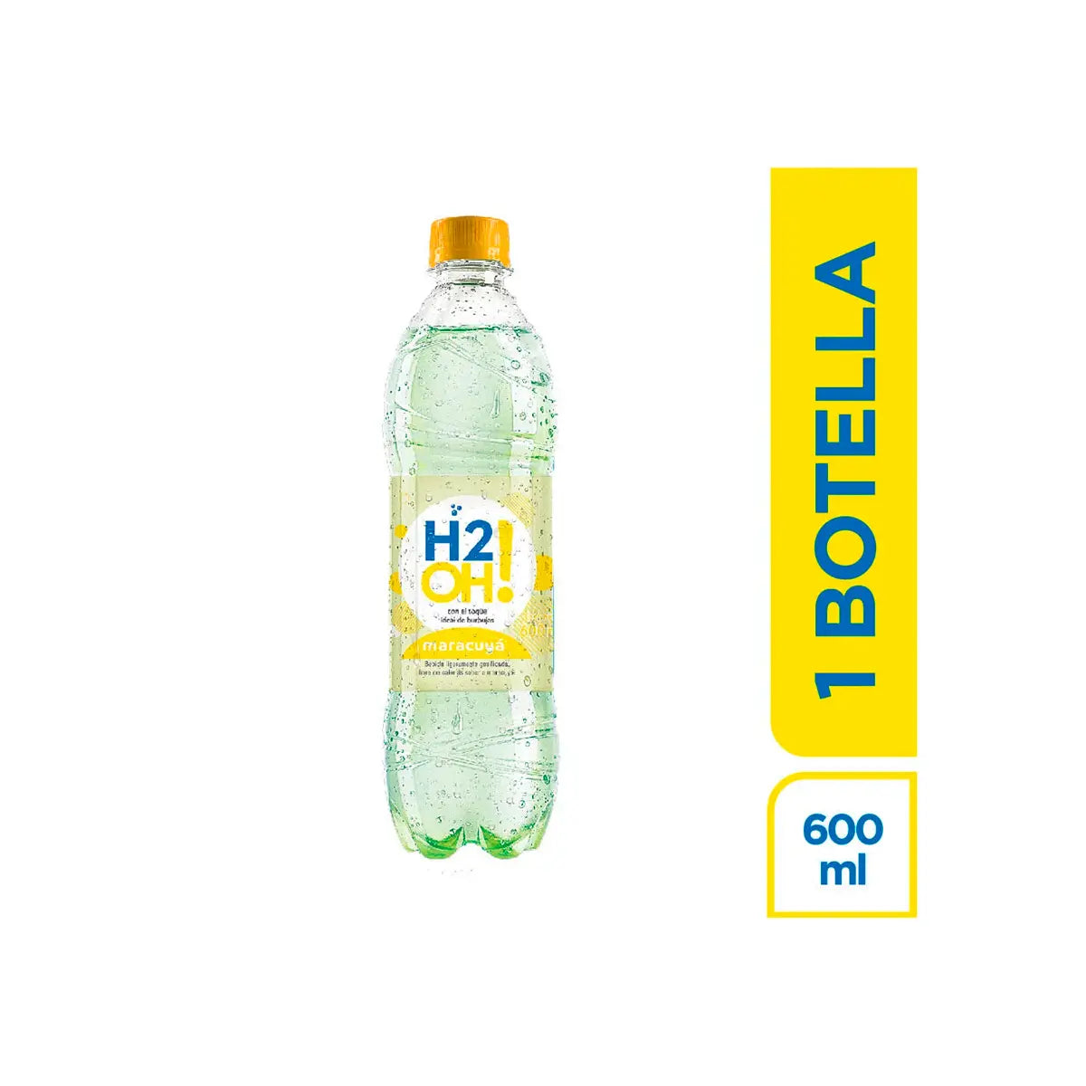 Agua H2 Oh Maracuya X 600 ml