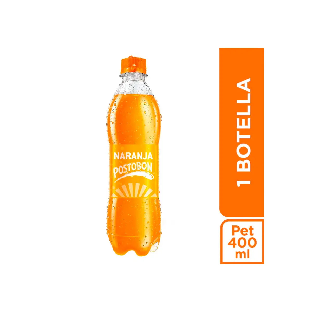 gASEOSA Naranja Pet 400 ml Postobon