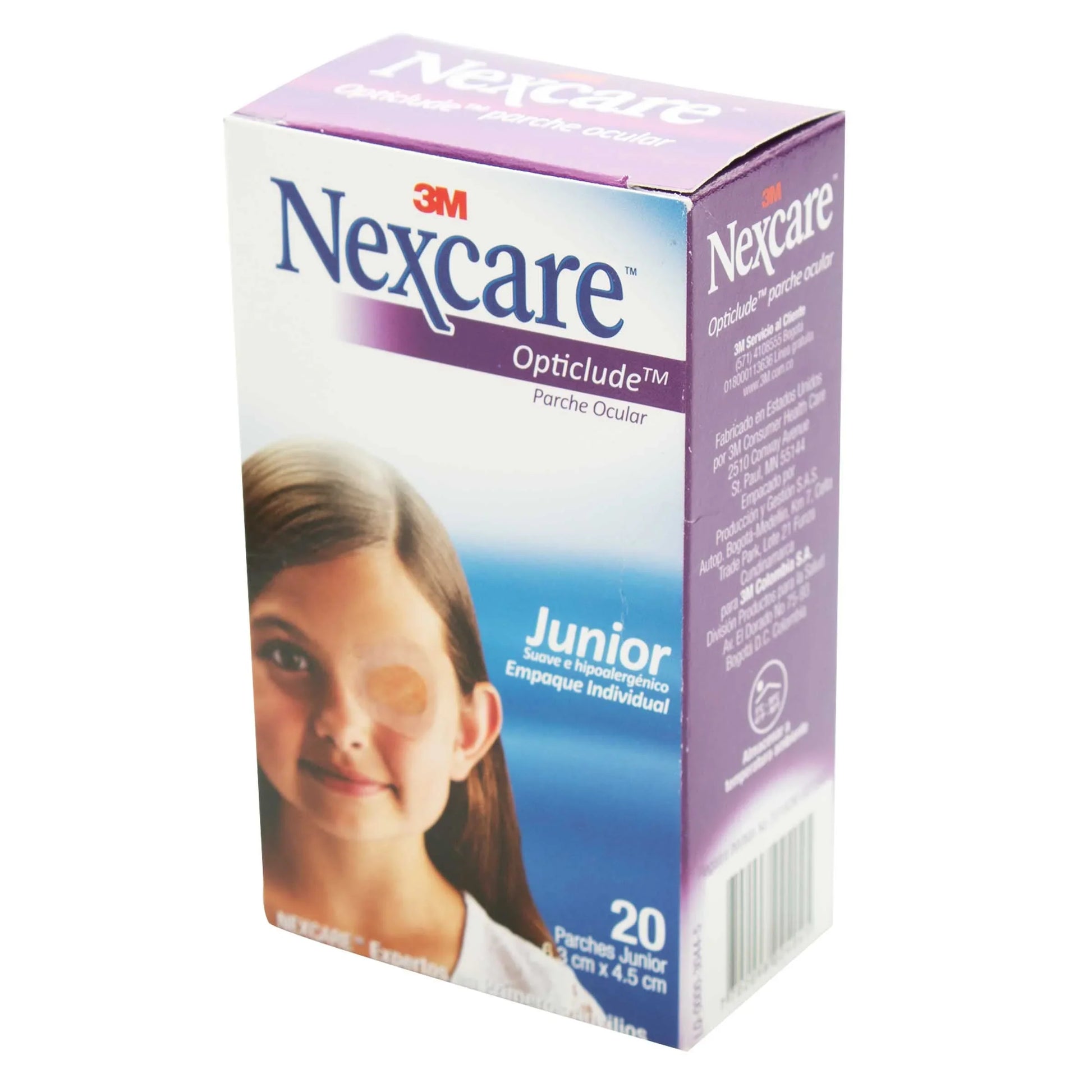 Parche Opticlude Ninos 20 Uds
