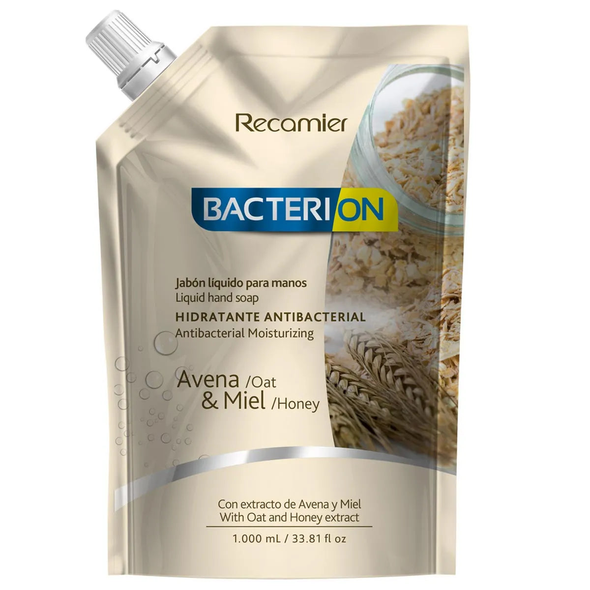 Jabón Bacterion Avena Doy Pack 1000 ML