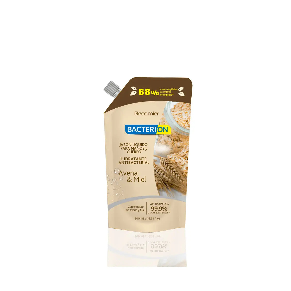 Jabón Bacterion Avena Doy Pack 500 ml