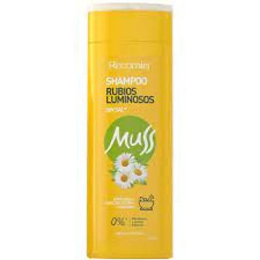 Cha Muss Rubios Luminosos Sin Sal 400 ml