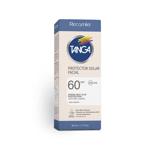 Bloqueador.FACIAL Tanga Spf 60 50 ml