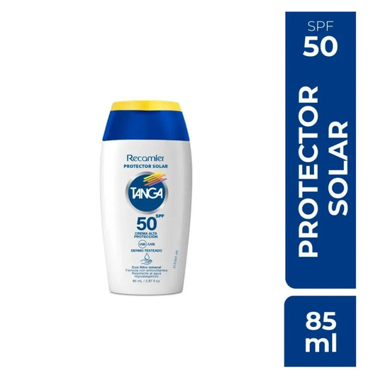 Bloqueador.TANGA Spf 50 Crema 85 ml