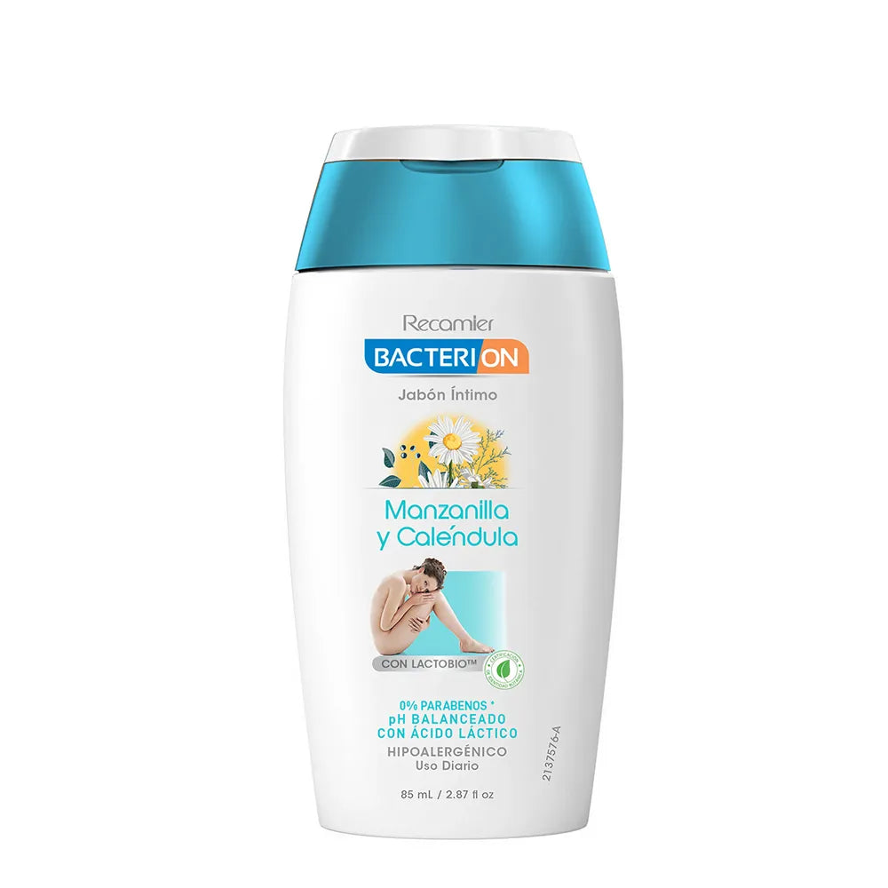 Jabón.INT.BACTERION Manzan.calendula 85 ml