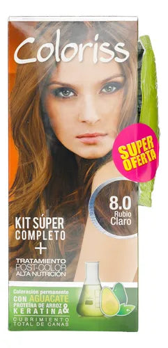 Colirio Tinte 8.0 Rubio Claro Gotas Trat